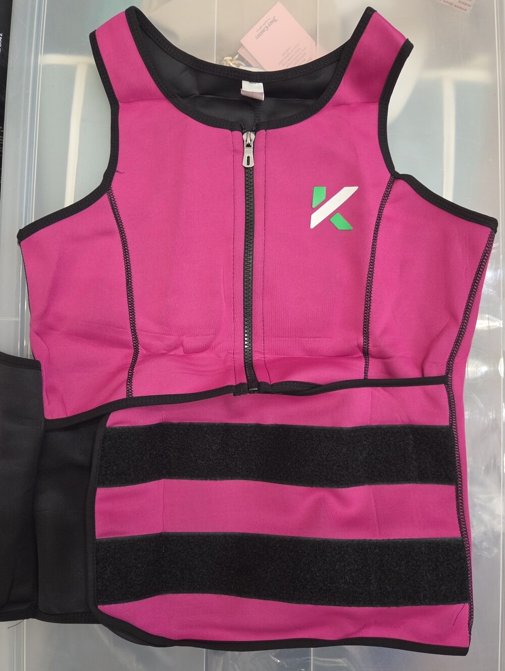 Koral Women’s Magenta Zip-Front Active Tank